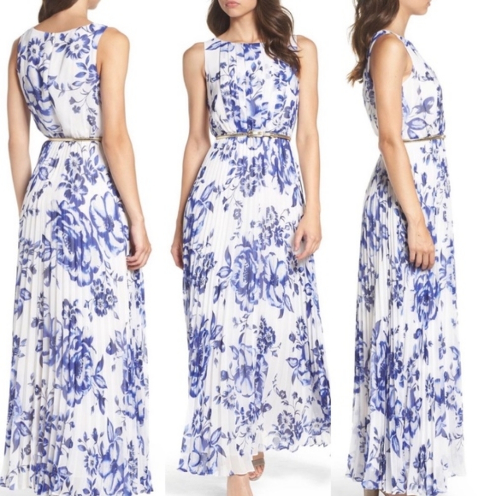 Modcloth Brand Eliza J Lunch at the Lagoon Dress Size US 6